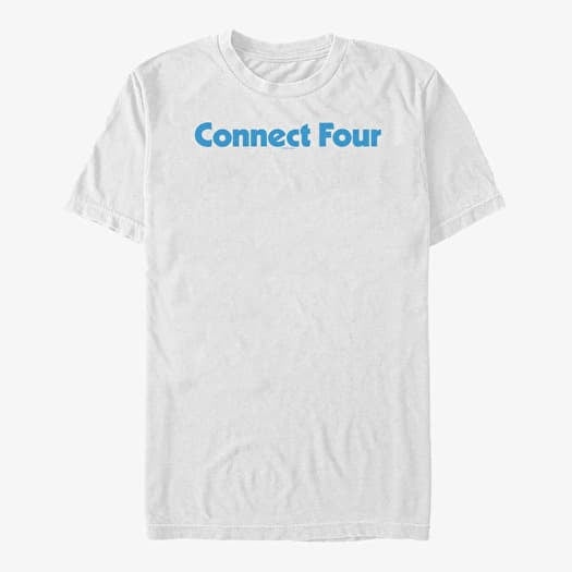 Camiseta Merch Hasbro Vault Connect Four - C4 LOGO Unisex T-Shirt White