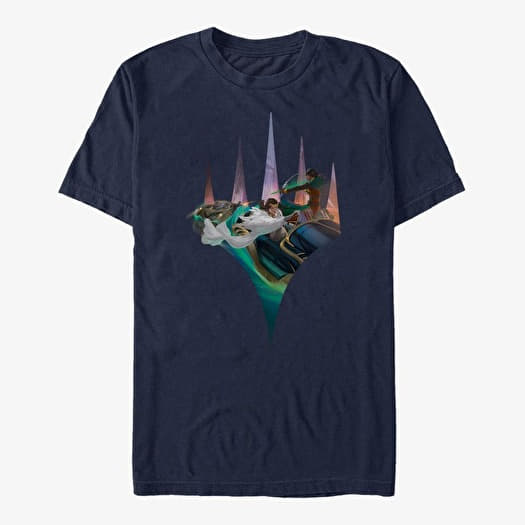T-shirt Merch Magic: The Gathering - Capenna Battle Unisex T-Shirt Navy Blue