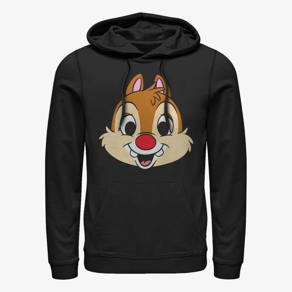 Dukserice Merch Disney Classics Mickey & Friends - Dale Big Face Unisex Hoodie Black