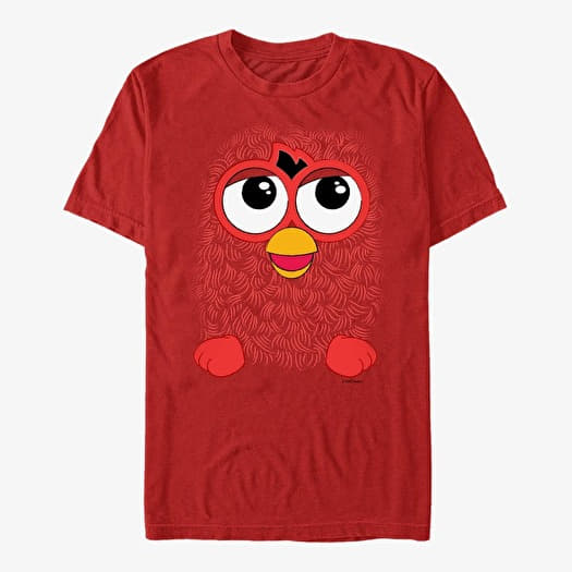 T-shirt Merch Hasbro Vault Furby - Big Furby Unisex T-Shirt Red