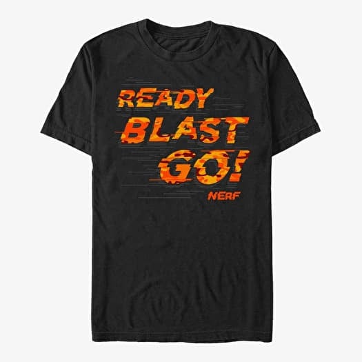 Maglietta Merch Hasbro Vault Nerf - Ready Blast Go Unisex T-Shirt Black