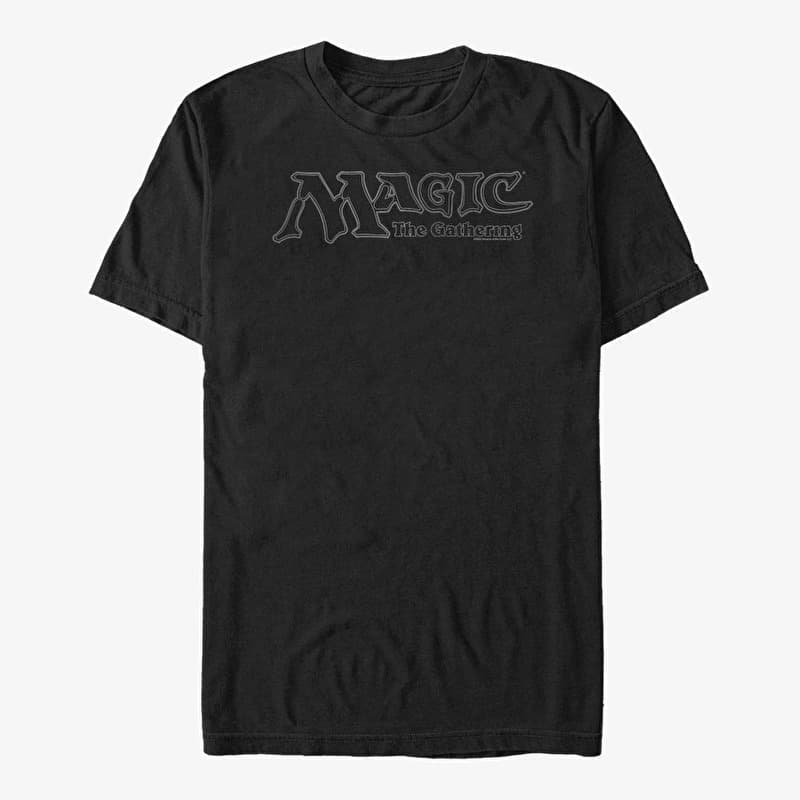 Merch Magic: The Gathering - Magic The Gathering Classic Logo Unisex T-Shirt Black