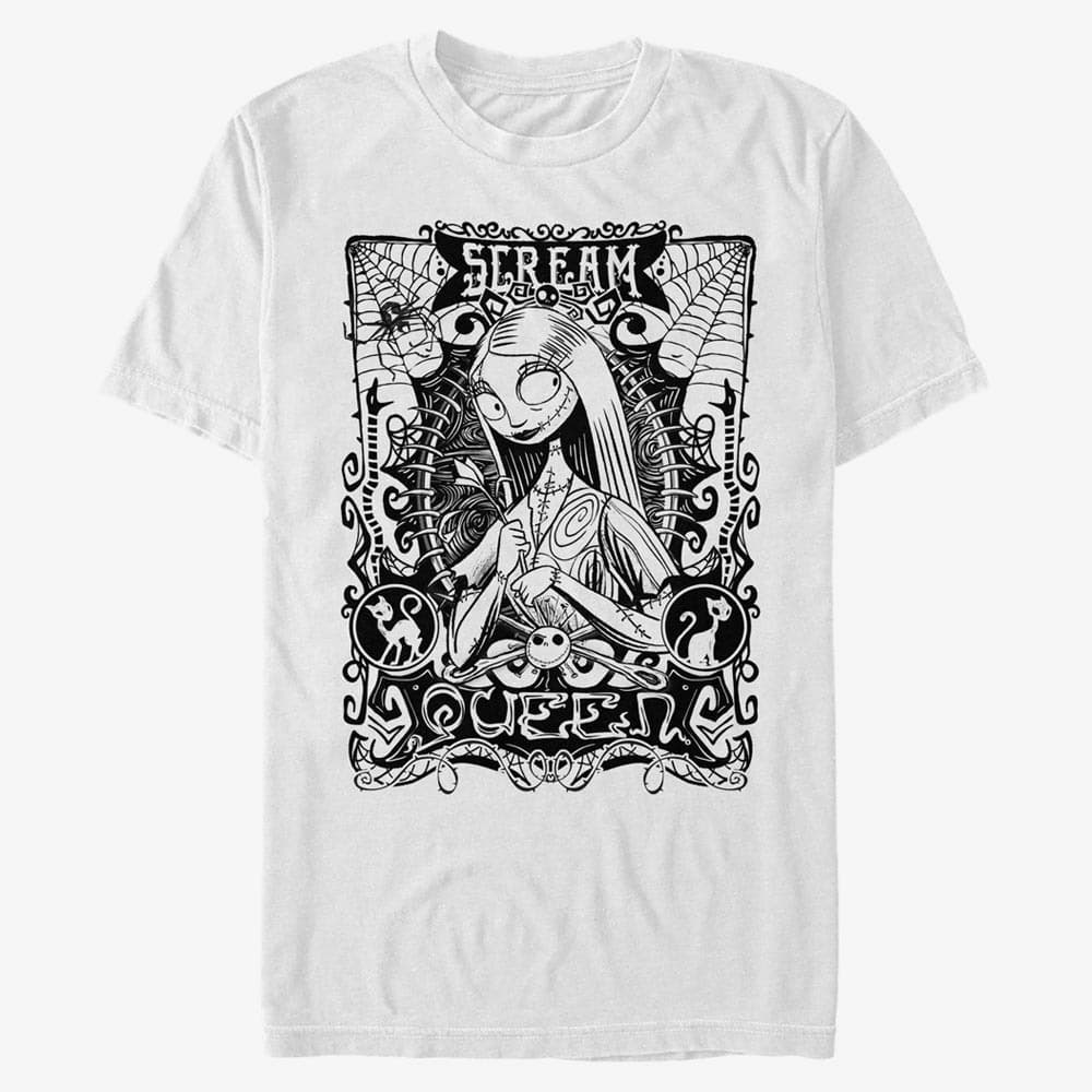 Majice T-shirt Merch Disney Classics Nightmare Before Christmas - Salley Neauvou Unisex T-Shirt White