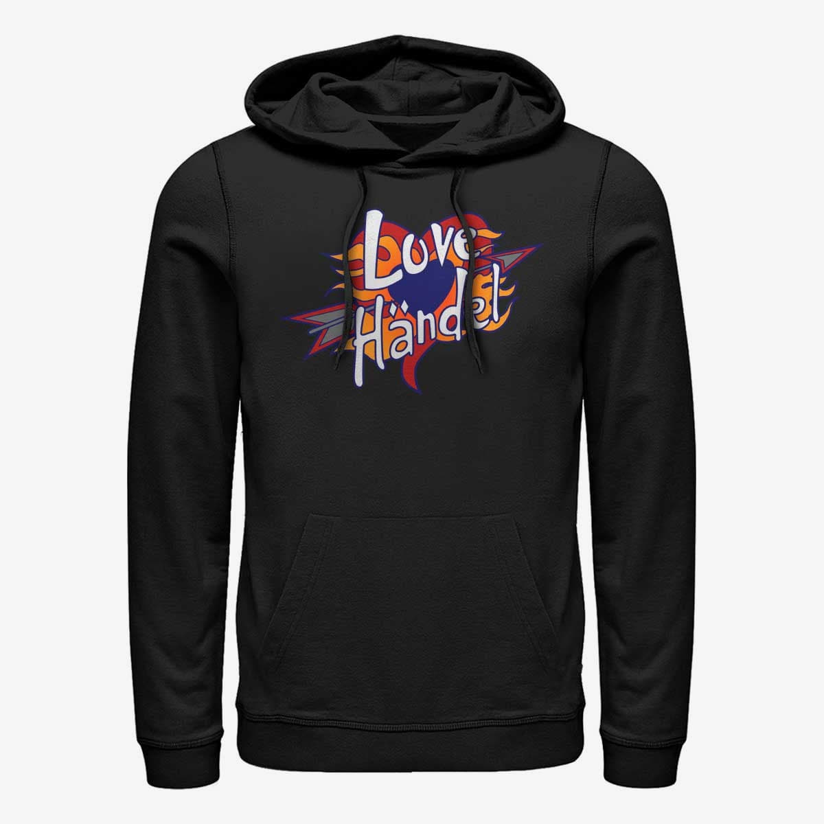Hoodies and sweatshirts  Merch Disney Classics Phineas And Ferb - LOVE HANDLE Unisex Hoodie Black