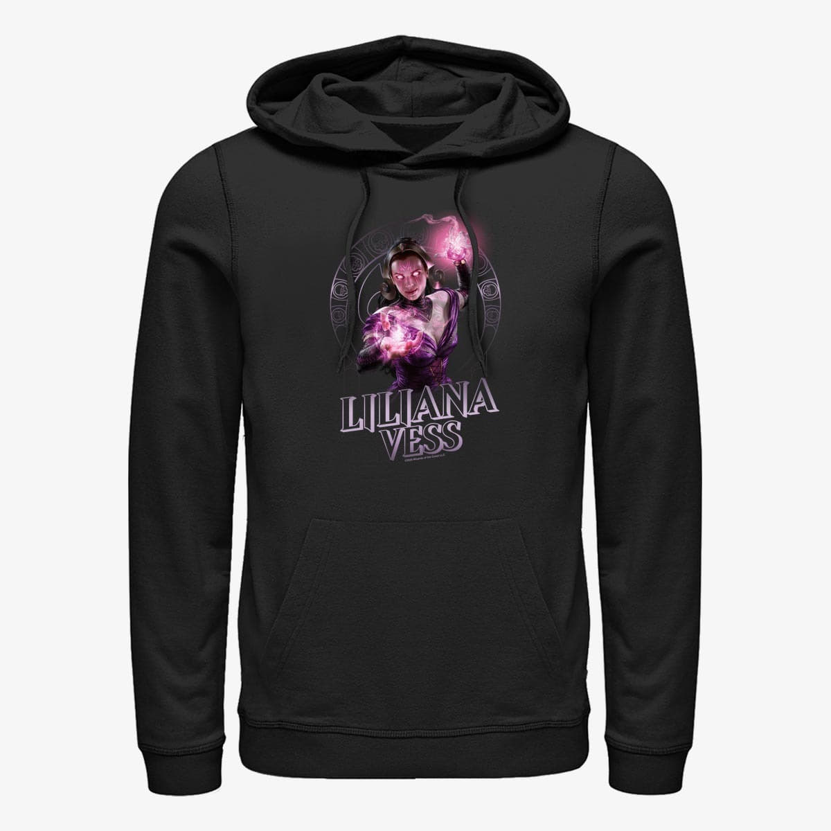 Sweatshirts Merch Magic: The Gathering - Nouveau Liliana Unisex Hoodie Black