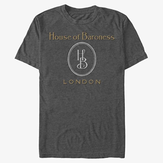 T-krekls Merch Disney Classics DNCA - HOUSE LOGO Unisex T-Shirt Dark Heather Grey