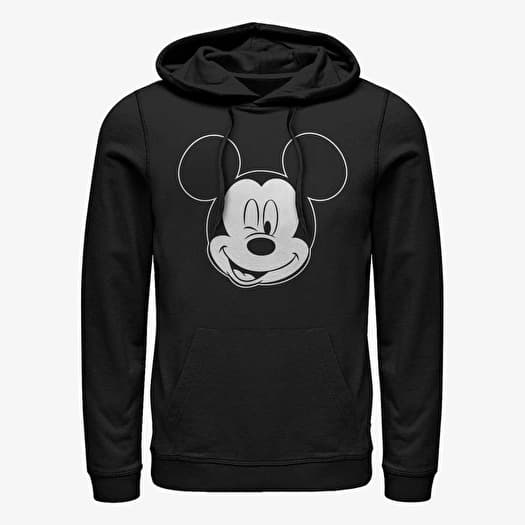 Sweatshirt Merch Disney Classics Mickey & Friends - Let Me Sleep Outline Unisex Hoodie Black
