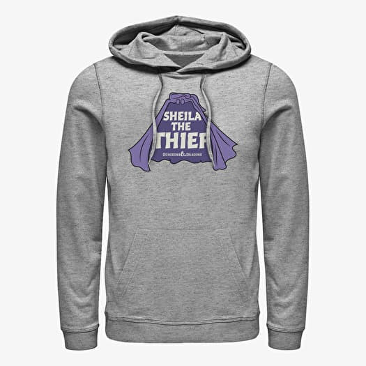 Sweatshirt Merch Dungeons & Dragons - Sheila The Thief Unisex Hoodie Heather Grey