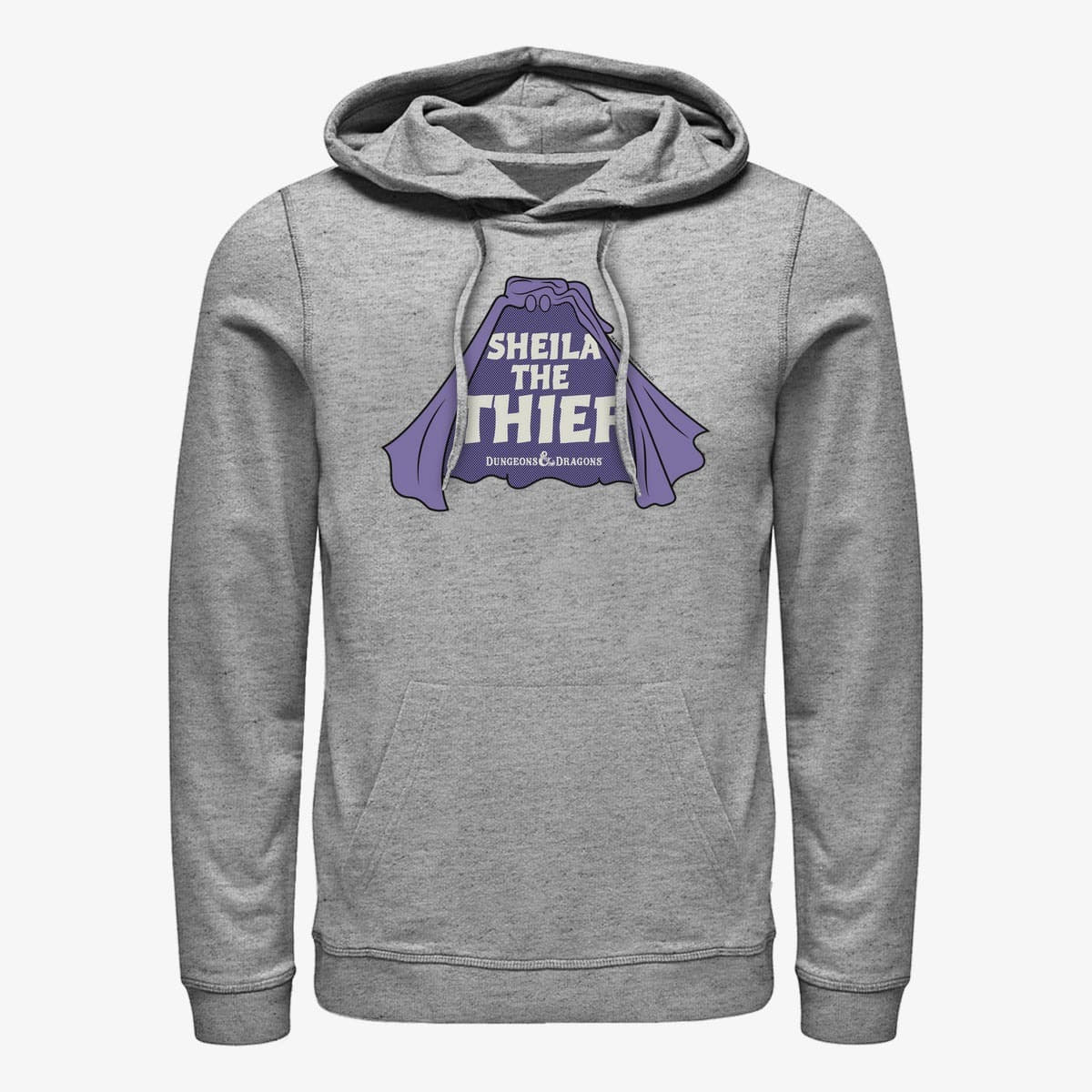 Sweaters Merch Dungeons & Dragons - Sheila The Thief Unisex Hoodie Heather Grey