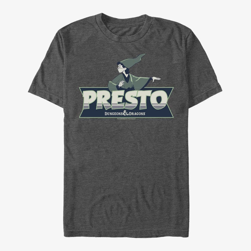 T-shirts Merch Dungeons & Dragons - Presto Unisex T-Shirt Dark Heather Grey