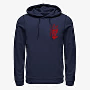 Merch Disney Classics DNCA - Cruella Emblem Unisex Hoodie Navy Blue