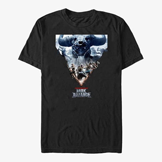 T-paita Merch Dungeons & Dragons - Dark Alliance Poster Unisex T-Shirt Black