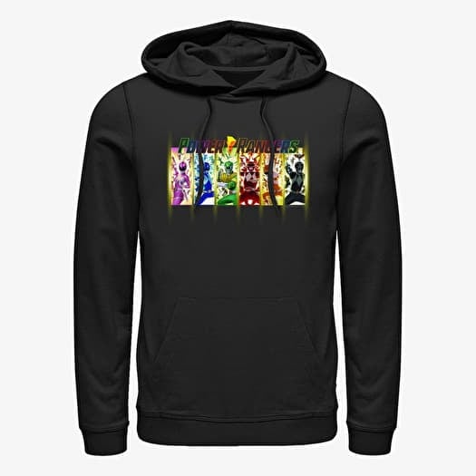 Sweatshirt Merch Hasbro Vault Power Rangers - Ranger Box Up Unisex Hoodie Black