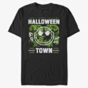 Merch Disney Classics Nightmare Before Christmas - Halloweentown College Unisex T-Shirt Black