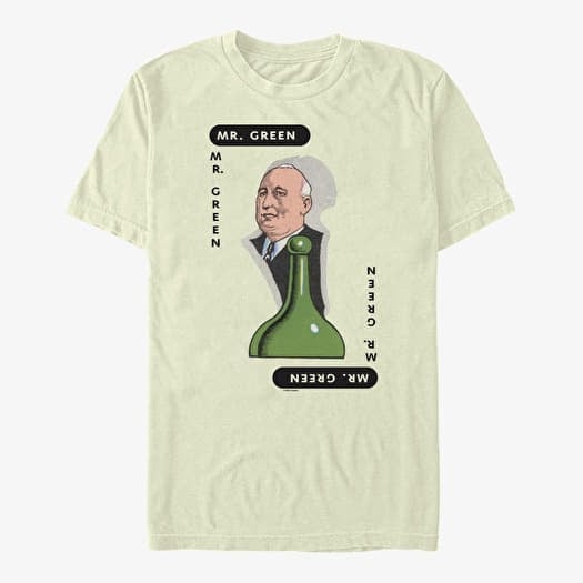 T-shirt Merch Hasbro Clue - Mr. Green Costume Unisex T-Shirt Natural