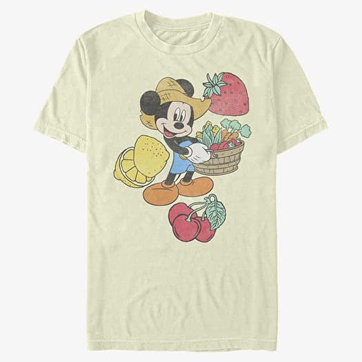 T-shirt Merch Disney Classics Mickey & Friends - FARMER MICKEY Unisex T-Shirt Natural