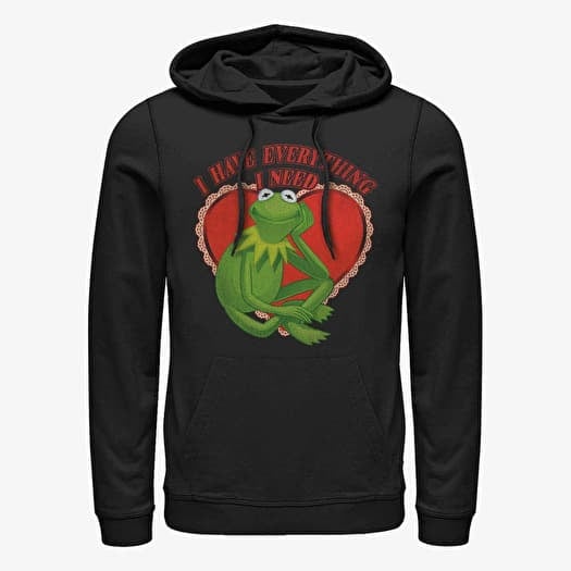 Sweatshirt Merch Disney Classics Muppets - I Have Everything Unisex Hoodie Black