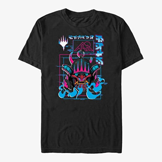 T-shirt Merch Magic: The Gathering - Kamigawa Streetwear Unisex T-Shirt Black