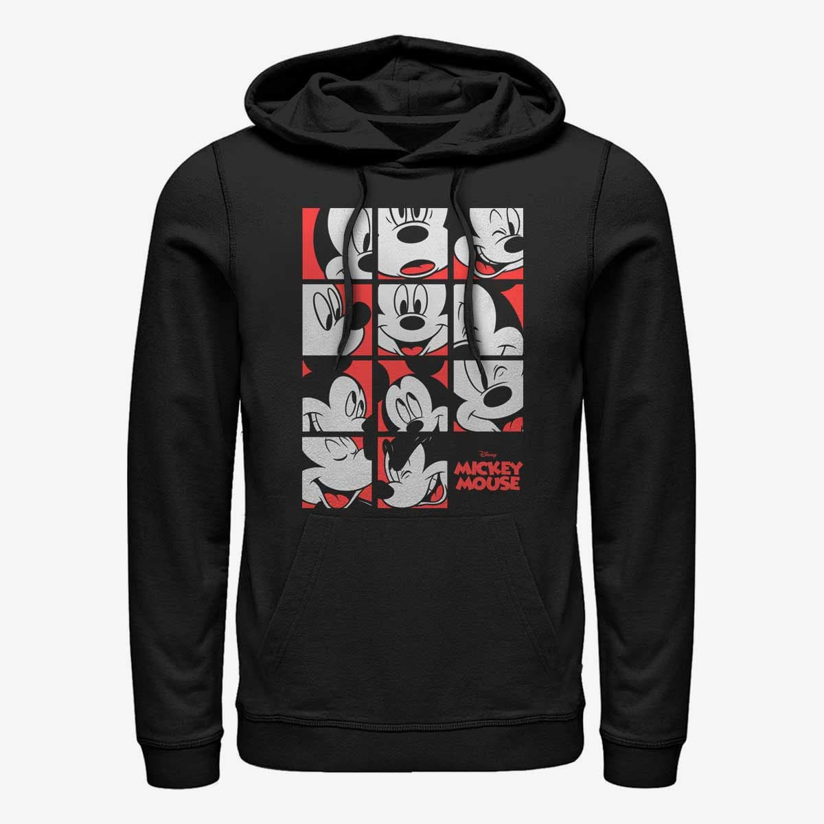 Black mickey hoodie outlet