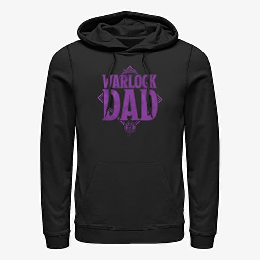 Sweatshirt Merch Dungeons & Dragons - Dad Warlock Unisex Hoodie Black