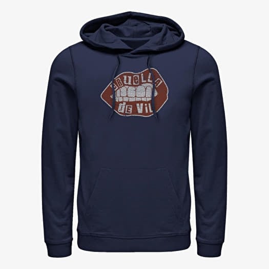 Sudadera Merch Disney Classics DNCA - Lip Embroidery Unisex Hoodie Navy Blue