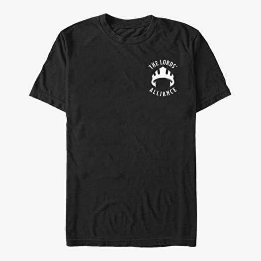 T-shirt Merch Dungeons & Dragons - Lords' Alliance Solid Logo Unisex T-Shirt Black