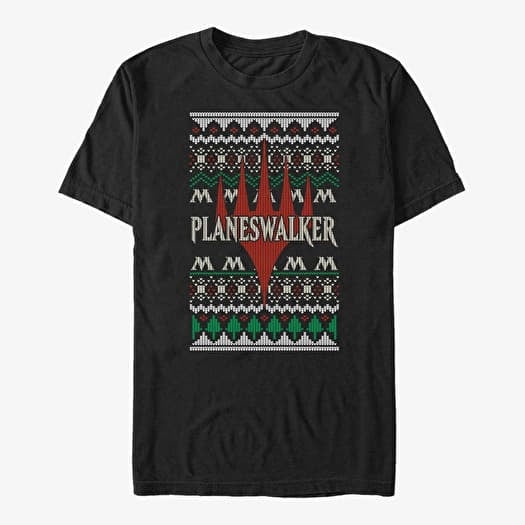 Merch Magic: The Gathering - Plainswalker UgSweater Unisex T-Shirt Black