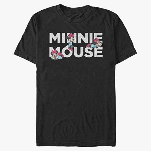 Μπλουζάκι Merch Disney Classics Mickey Classic - Minnie Stack Unisex T-Shirt Black