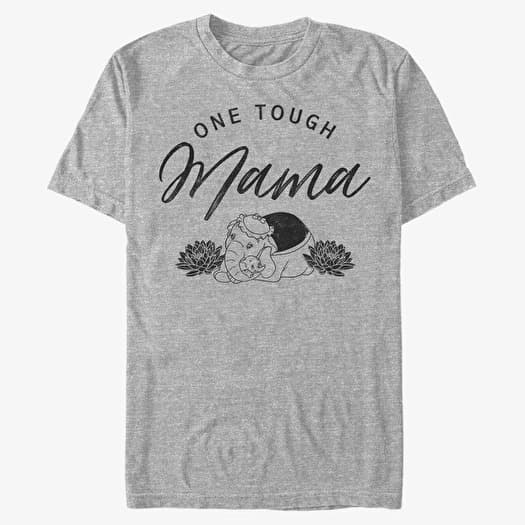 Tricou Merch Disney Classics Dumbo - Tough Mama Unisex T-Shirt Heather Grey
