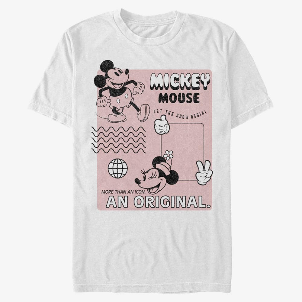 T-shirts Merch Disney Classics Mickey Classic - Orginal Mickey Unisex T-Shirt White