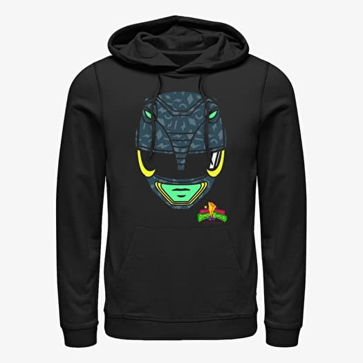 Felpa Merch Hasbro Vault Power Rangers - Big Face Black Unisex Hoodie Black