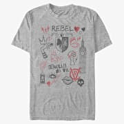 Merch Disney Classics DNCA - Rebel Queen Unisex T-Shirt Heather Grey