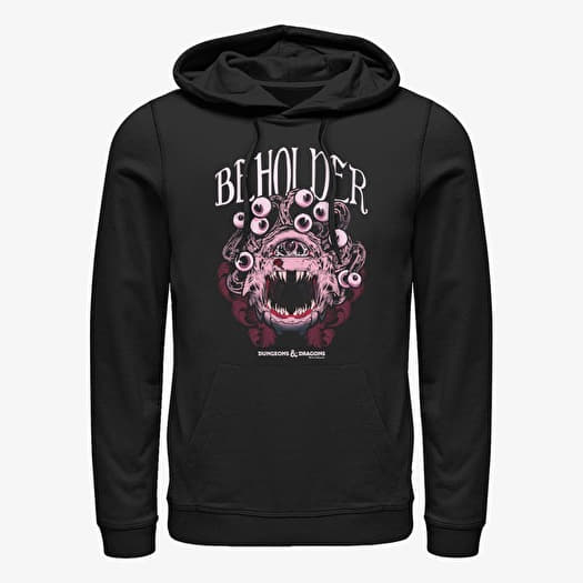 Sweatshirt Merch Dungeons & Dragons - Beholder Monster Icon Unisex Hoodie Black