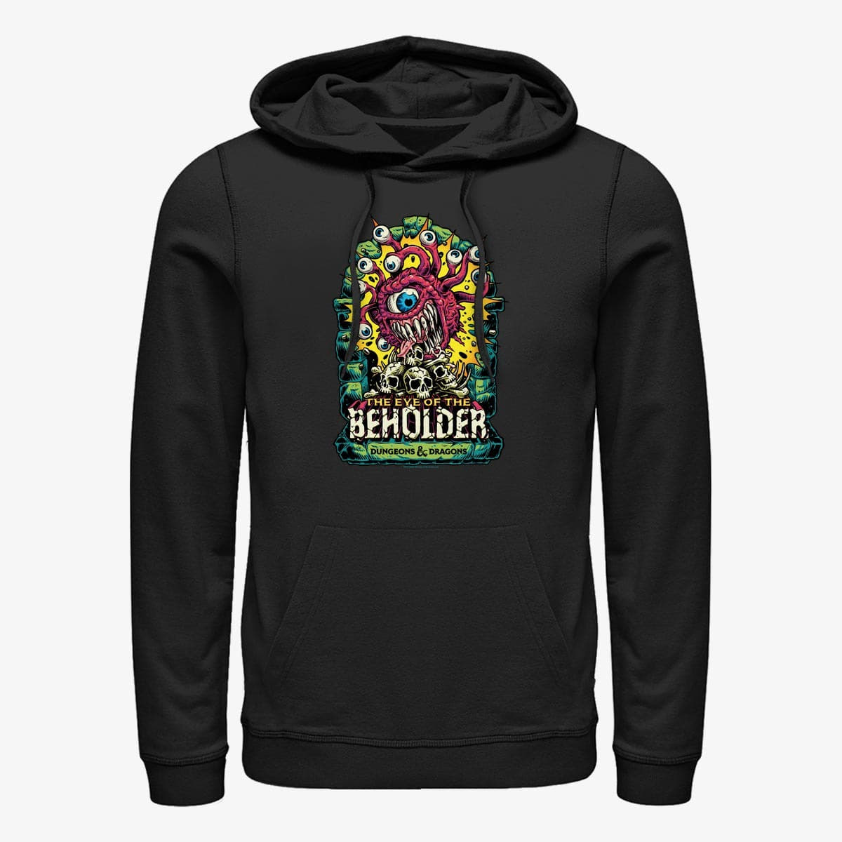 Sudaderas Merch Dungeons & Dragons - Eye Of The Beholder Unisex Hoodie Black