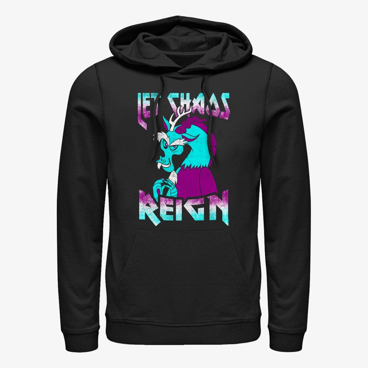 Sudaderas Merch Hasbro Vault My Little Pony - Let Chaos Reign Unisex Hoodie Black