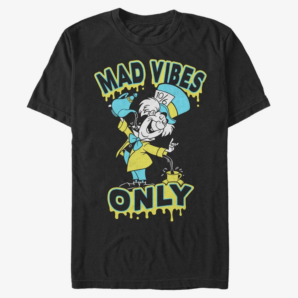 T-shirts Merch Disney Classics Alice In Wonderland - Spill It Hatter Unisex T-Shirt Black