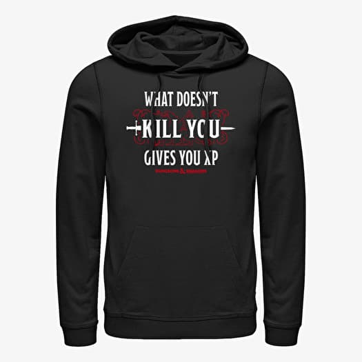 Verryttelypaita Merch Hasbro Dungeons & Dragons - Get XP Stack Unisex Hoodie Black