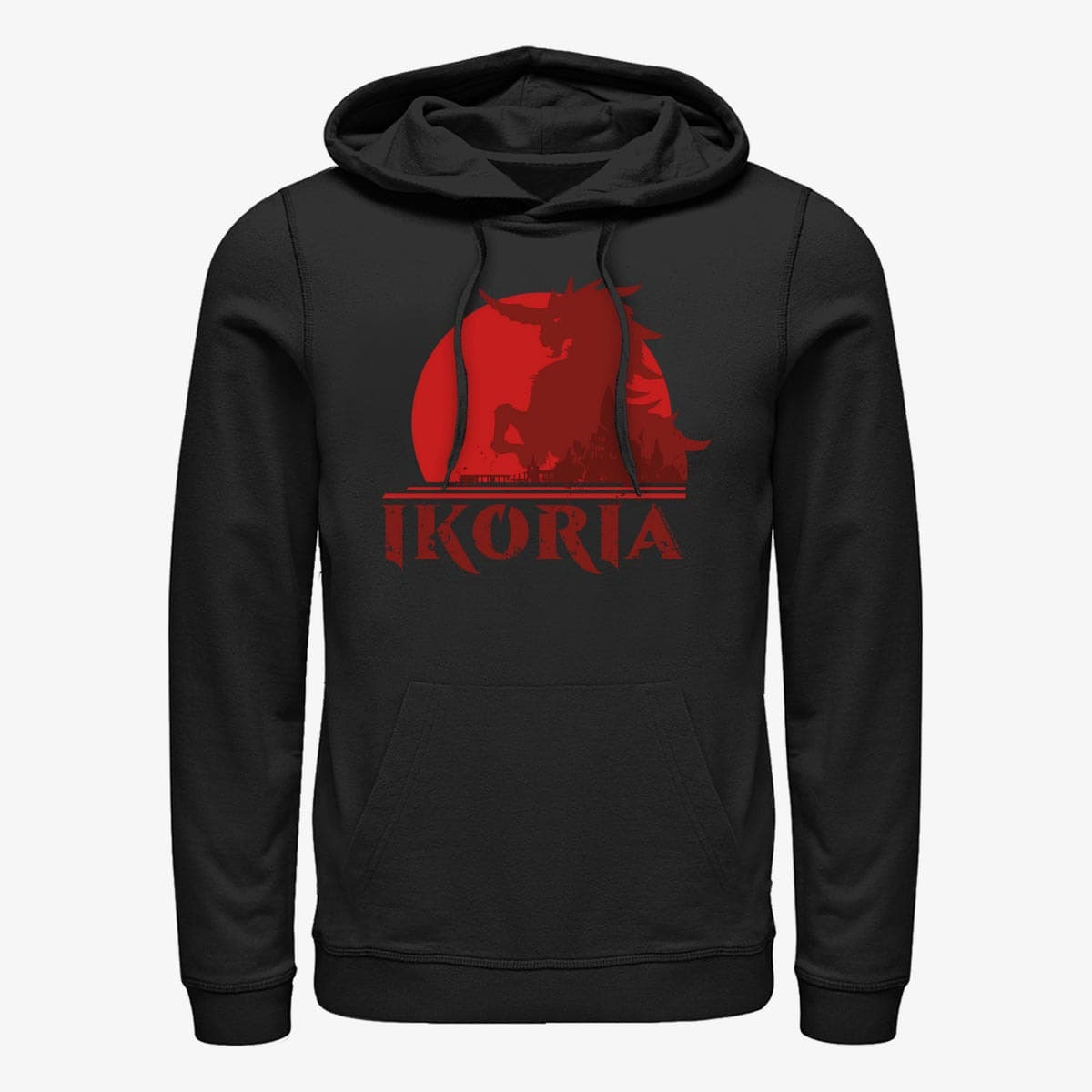 Sweaters Merch Magic: The Gathering - Ikoria Destination Unisex Hoodie Black