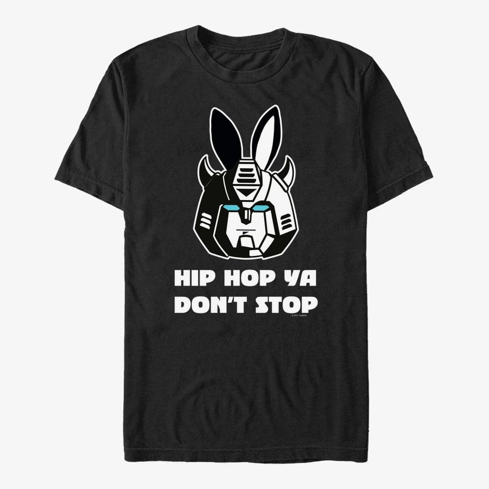 T-Shirts Merch Hasbro Vault Transformers - Hip Hop Stop Unisex T-Shirt Black