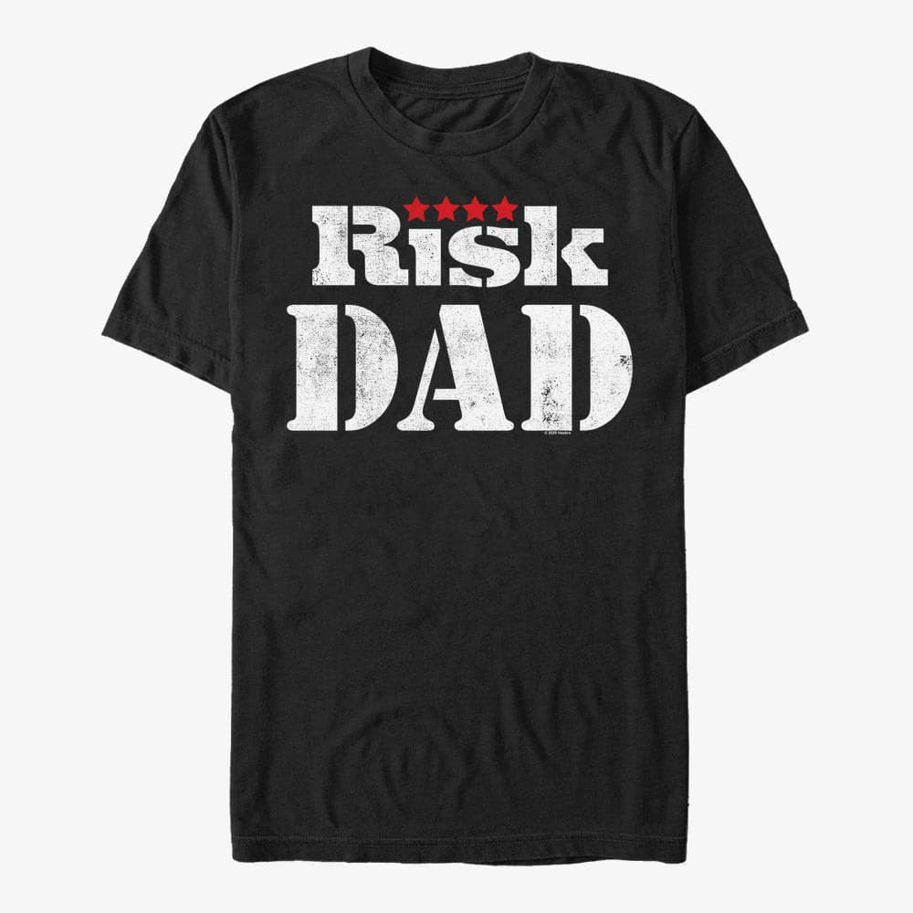 T-shirts Merch Hasbro Risk - Risk Dad Unisex T-Shirt Black