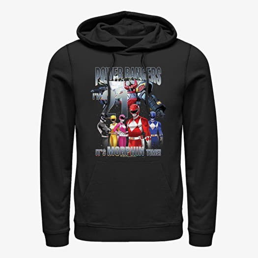 Felpa Merch Hasbro Vault Power Rangers - I'm 21 It's Morphin Time Unisex Hoodie Black