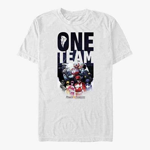 Merch Hasbro Vault Power Rangers - Poly Helmet Unisex T-Shirt White