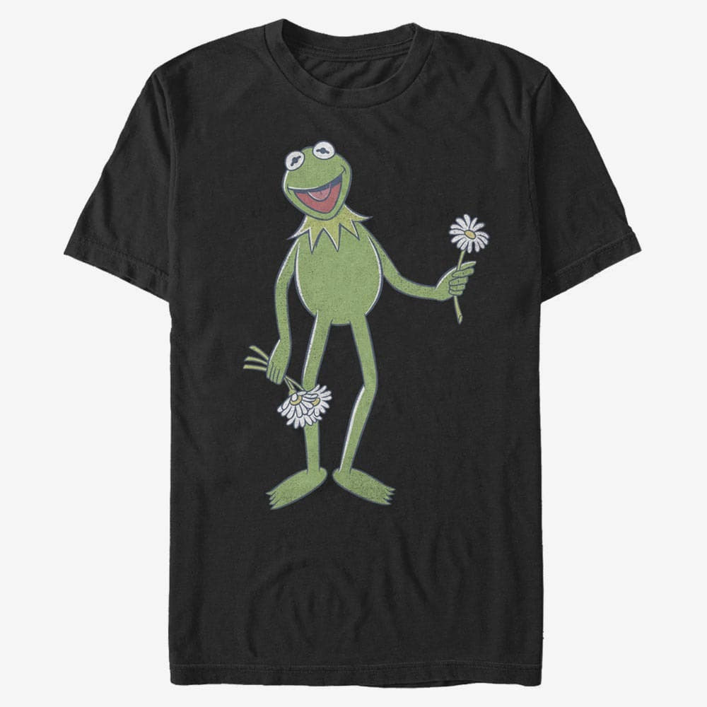 T-Shirts Merch Disney Classics Muppets - Big Kermit Unisex T-Shirt Black