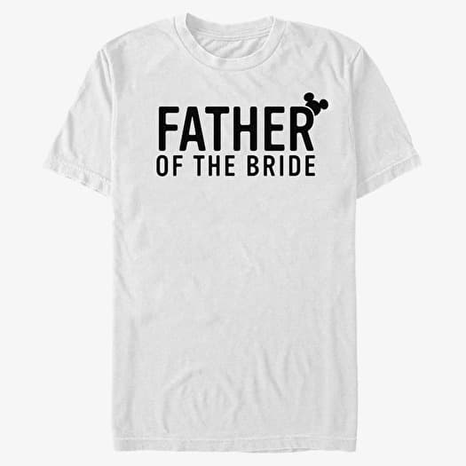 T-shirt Merch Disney Classics Mickey & Friends - Father of the Bride Unisex T-Shirt White