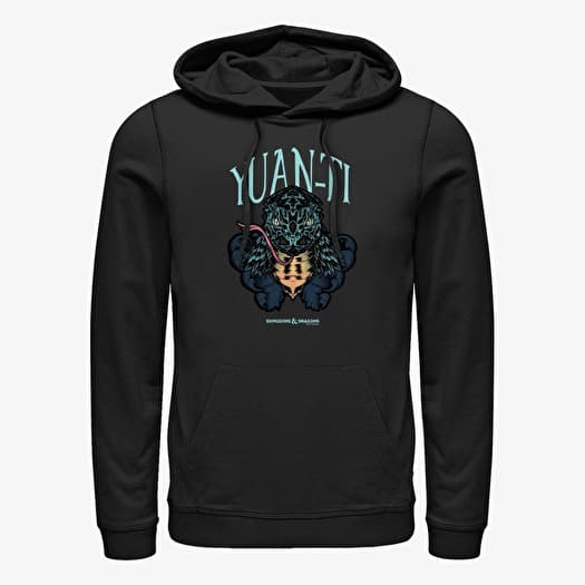 Sweatshirt Merch Dungeons & Dragons - YuanTi Monster Icon Unisex Hoodie Black