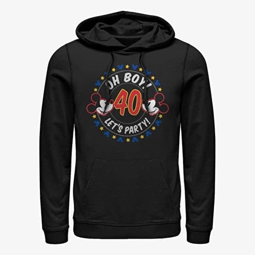 Hanorac Merch Disney Classics Mickey Classic - Oh Boy Mickey 40 Unisex Hoodie Black