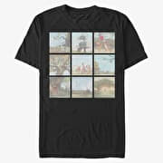 Merch Disney Classics Winnie The Pooh - POOH SCENES Unisex T-Shirt Black