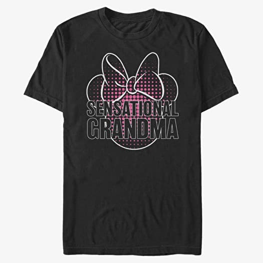 T-shirt Merch Disney Classics Mickey Classic - Sensational Grandma Unisex T-Shirt Black