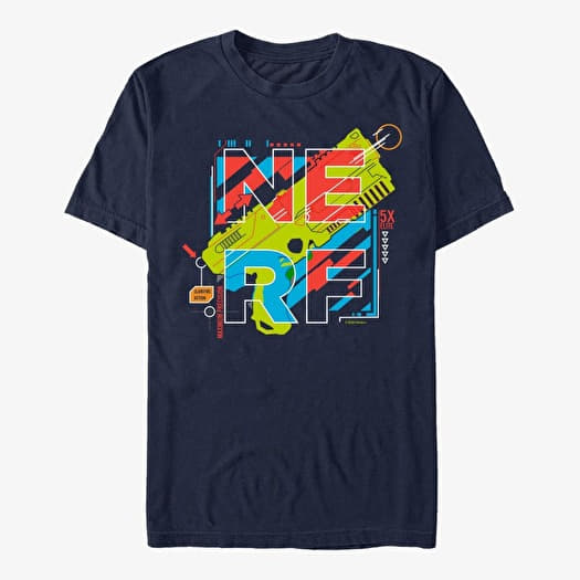 T-shirt Merch Hasbro Vault Nerf - Maximum Precision Unisex T-Shirt Navy Blue