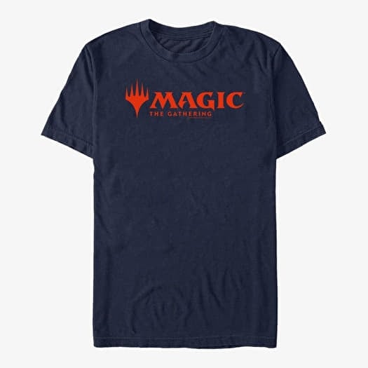 T-shirt Merch Magic: The Gathering - Magic Logo Unisex T-Shirt Navy Blue